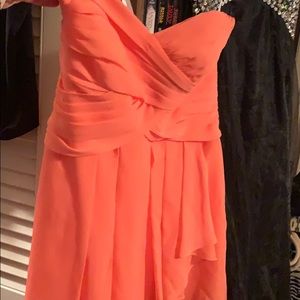 David’s bridal bridesmaid dress